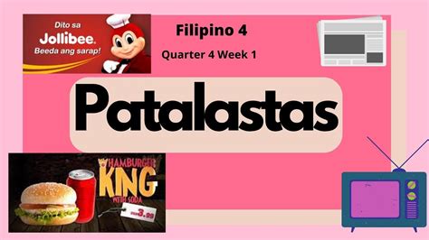 uri ng patalastas